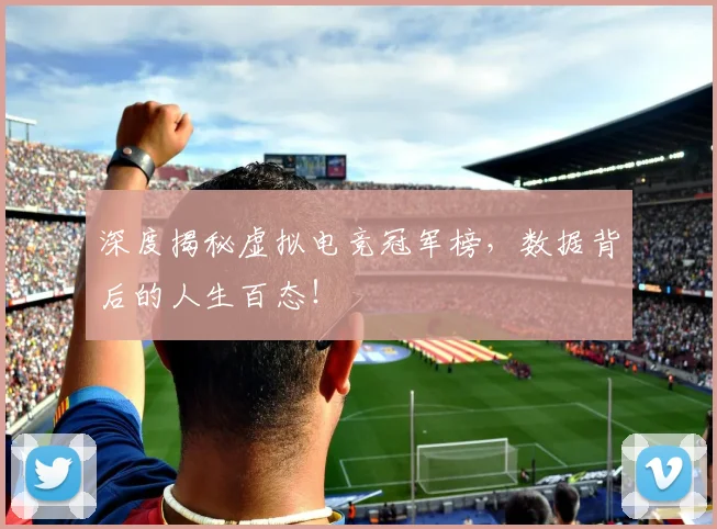 深度揭秘虚拟电竞冠军榜，数据背后的人生百态！